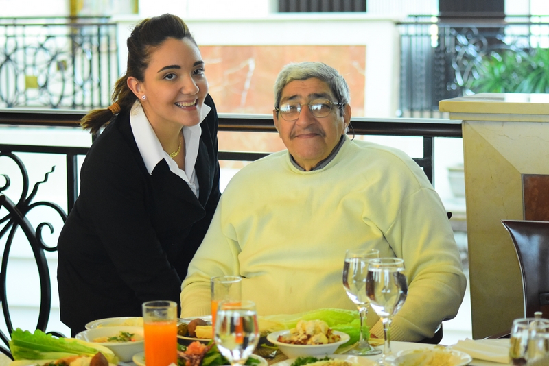 Hilton Beirut Metropolitan Palace's Christmas lunch for the elderly people